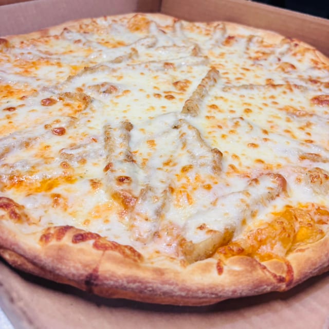 Lg Buffalo Chicken Pizza.