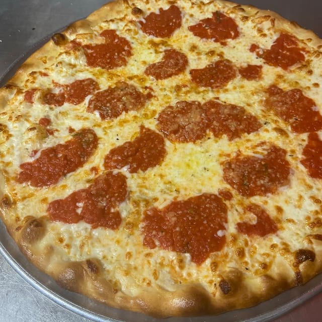 XLG Tomato Pie Pizza.