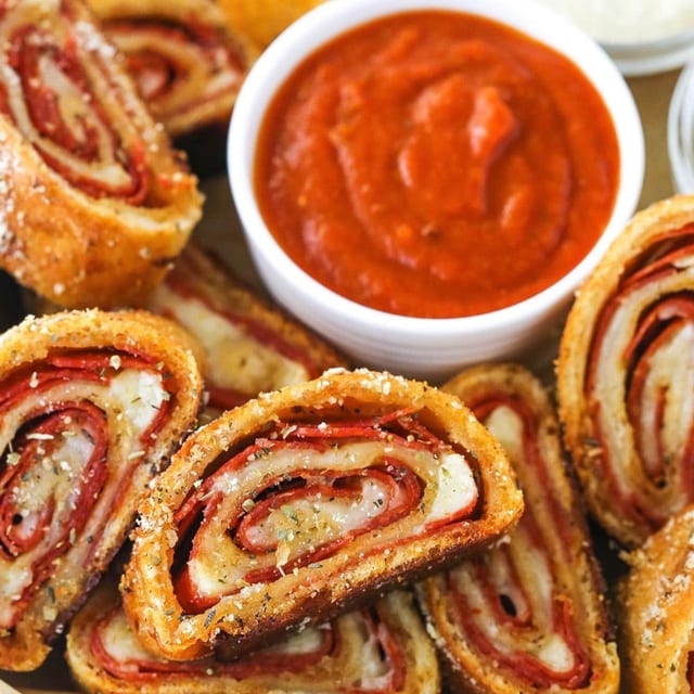 PEPPERONI ROLL.