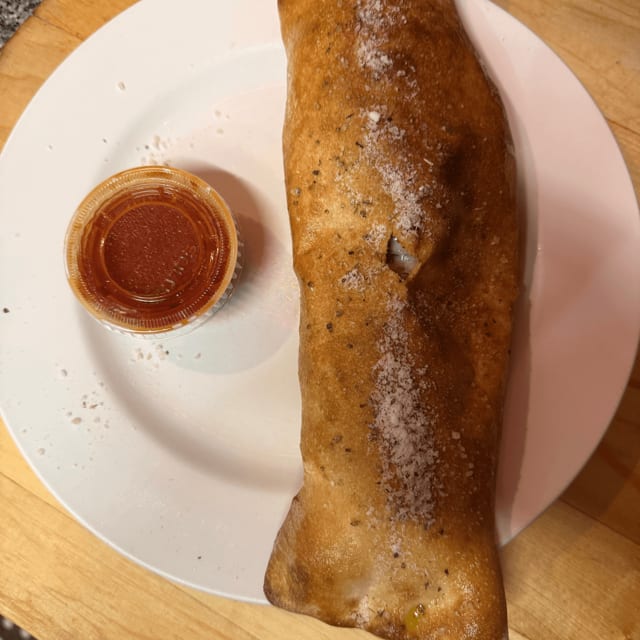 BUFFALO CHICKEN STROMBOLI.