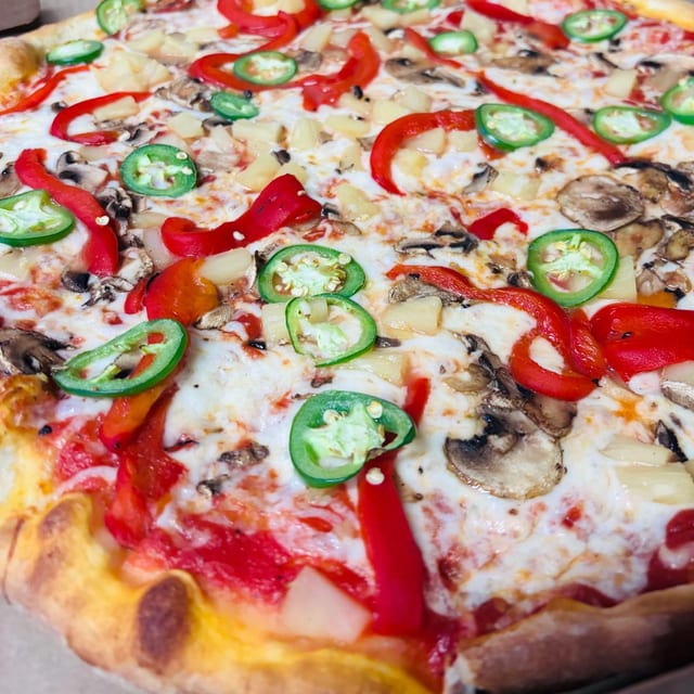 XLG The Kitchen Sink Pizza.