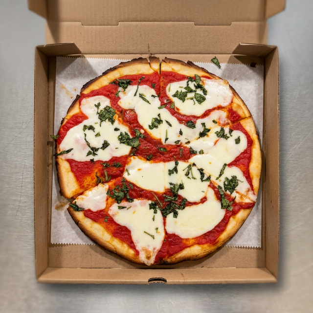 GF Margherita Pizza.