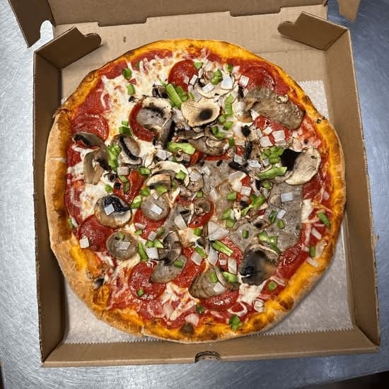 GF Arianna's Special Pizza.