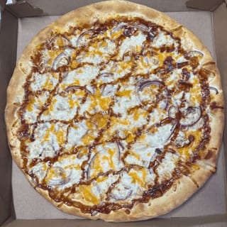 GF BBQ Chicken Pizza