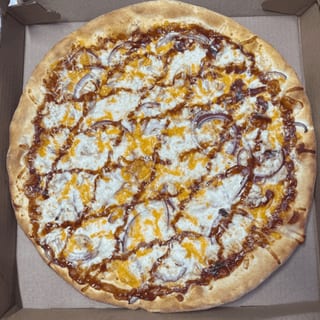 Sm BBQ Chicken Pizza