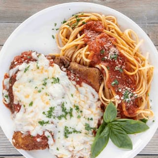 Eggplant Parmigiana Dinner